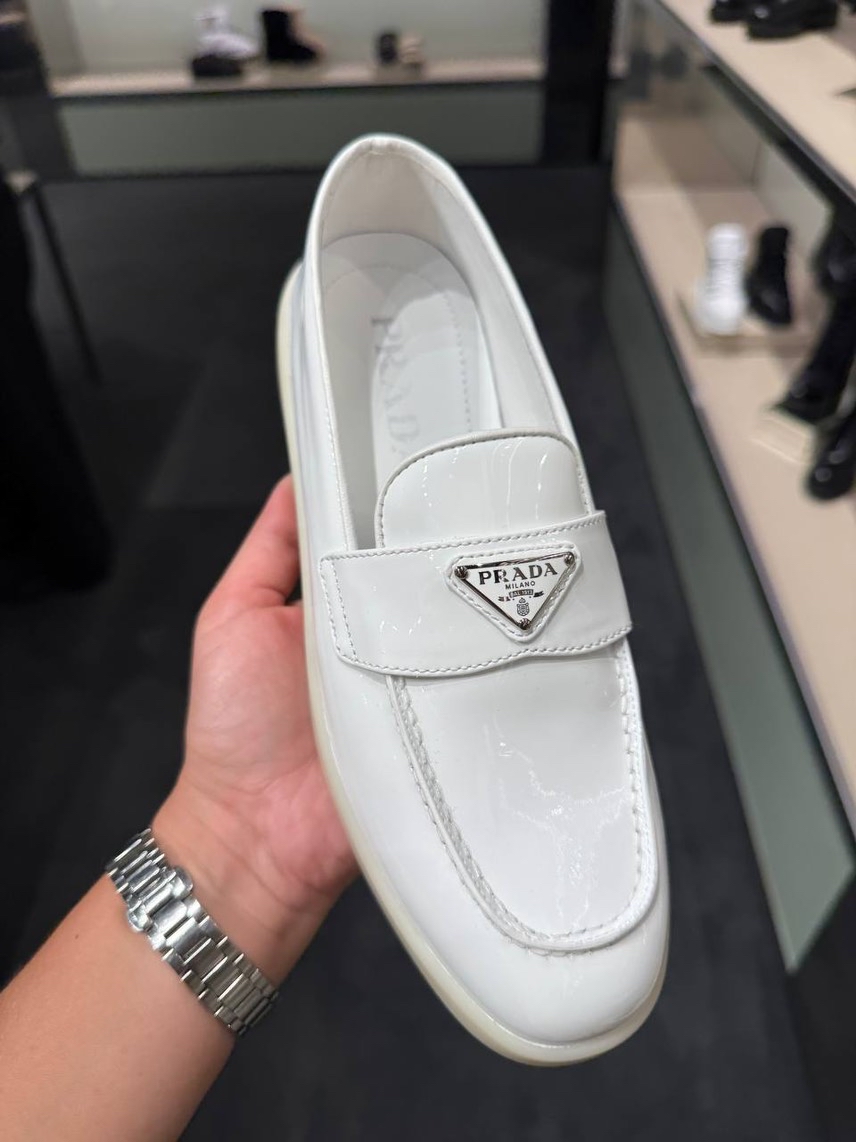 PRADA Loafers side view - Women's luxury Shoes
