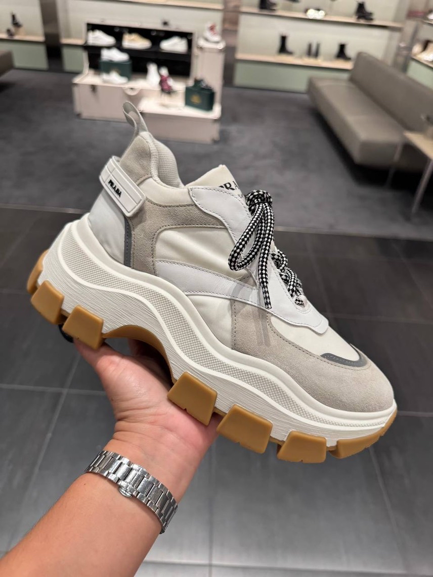 PRADA Sneakers front view - Women's luxury Shoes