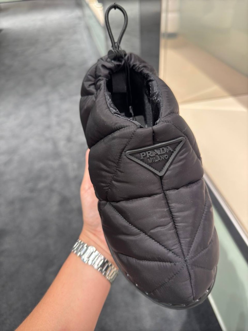 PRADA Boots front view - Women's luxury Shoes