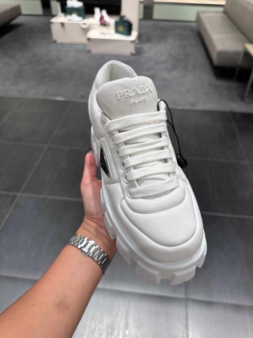 PRADA Boots side view - Women's luxury Shoes