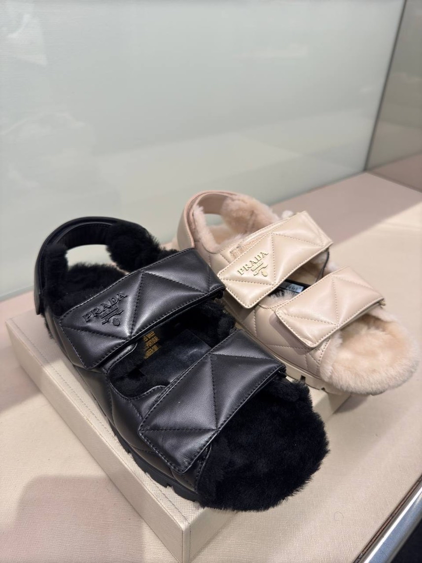 PRADA Sandals front view - Women's luxury Shoes