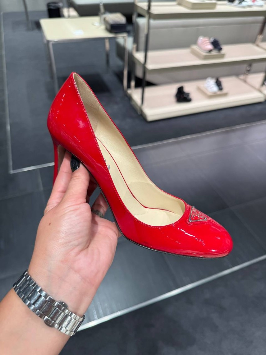 PRADA Pumps front view - Women's luxury Shoes