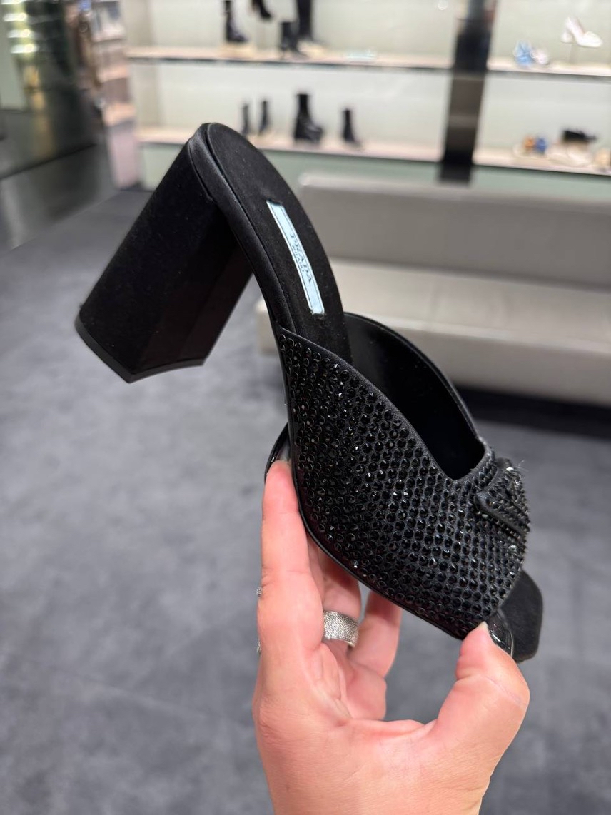 PRADA Sandals front view - Women's luxury Shoes