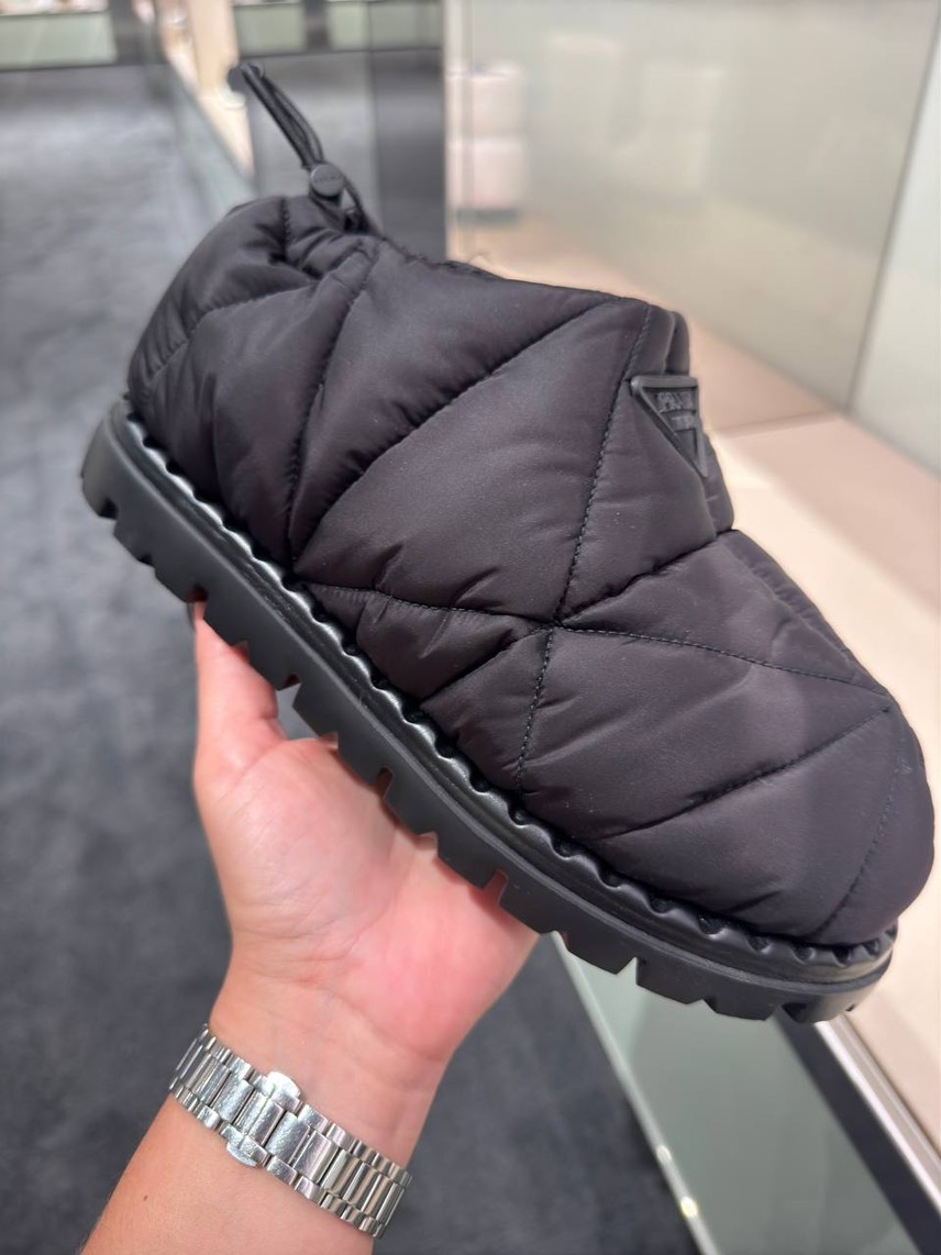 PRADA Boots side view - Women's luxury Shoes