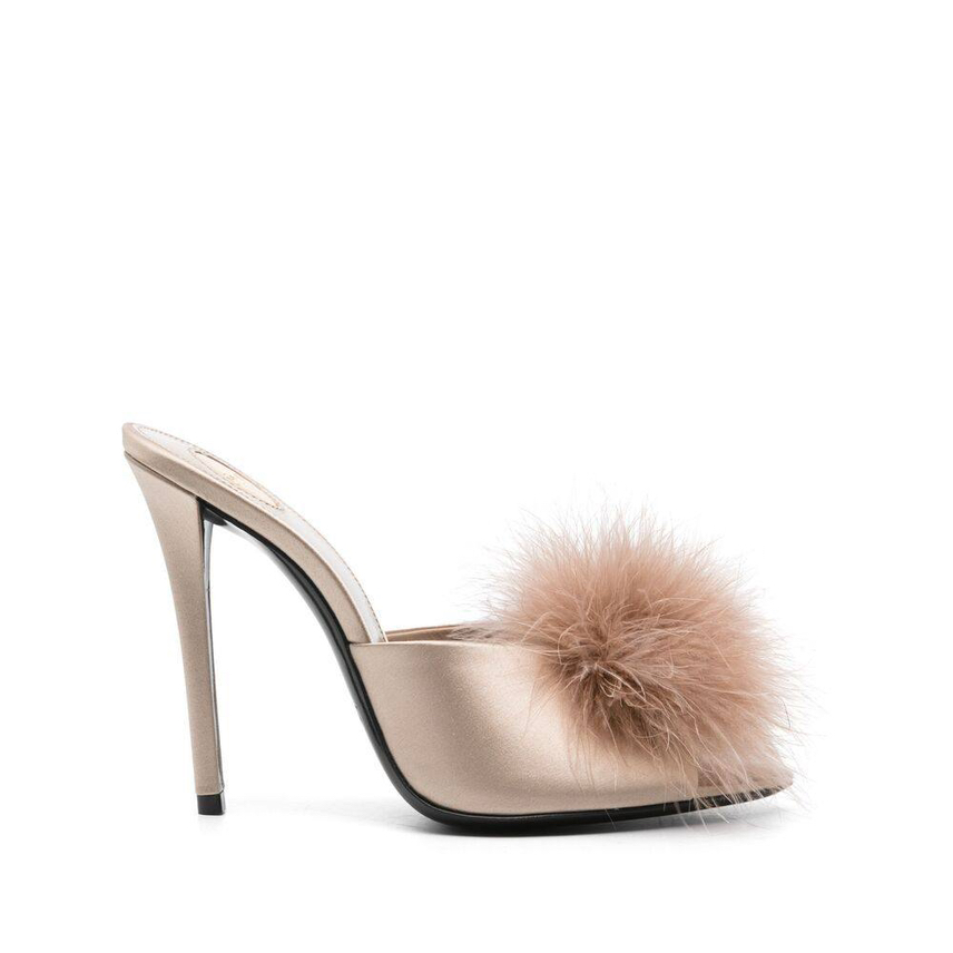 YVES SAINT LAURENT Sandals front view - Women's luxury Shoes