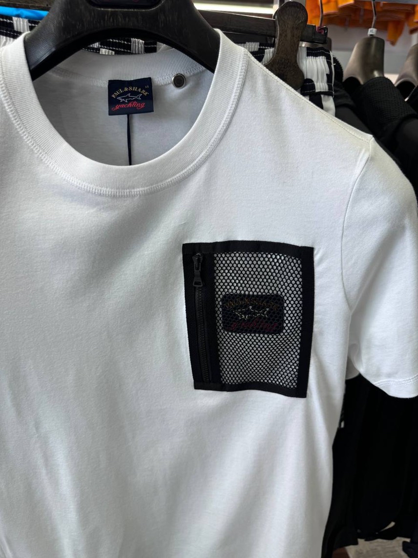 PAUL&SHARK T-shirt and Polo side view - Men's luxury Clothes