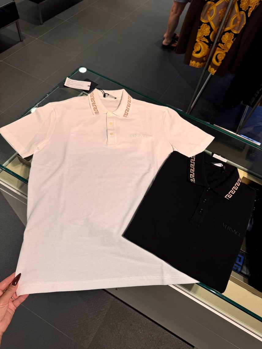 VERSACE T-shirt and Polo front view - Men's luxury Clothes