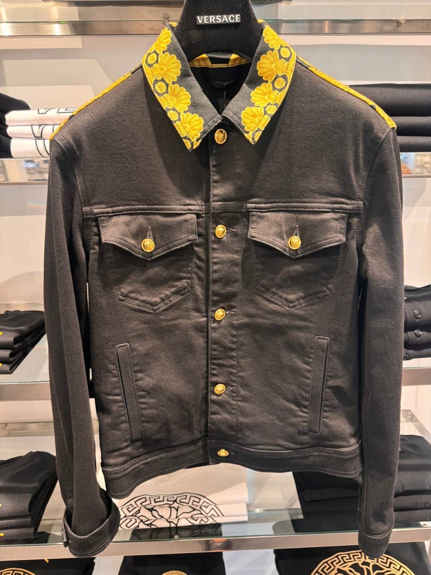VERSACE Jackets front view - Men's luxury Clothes