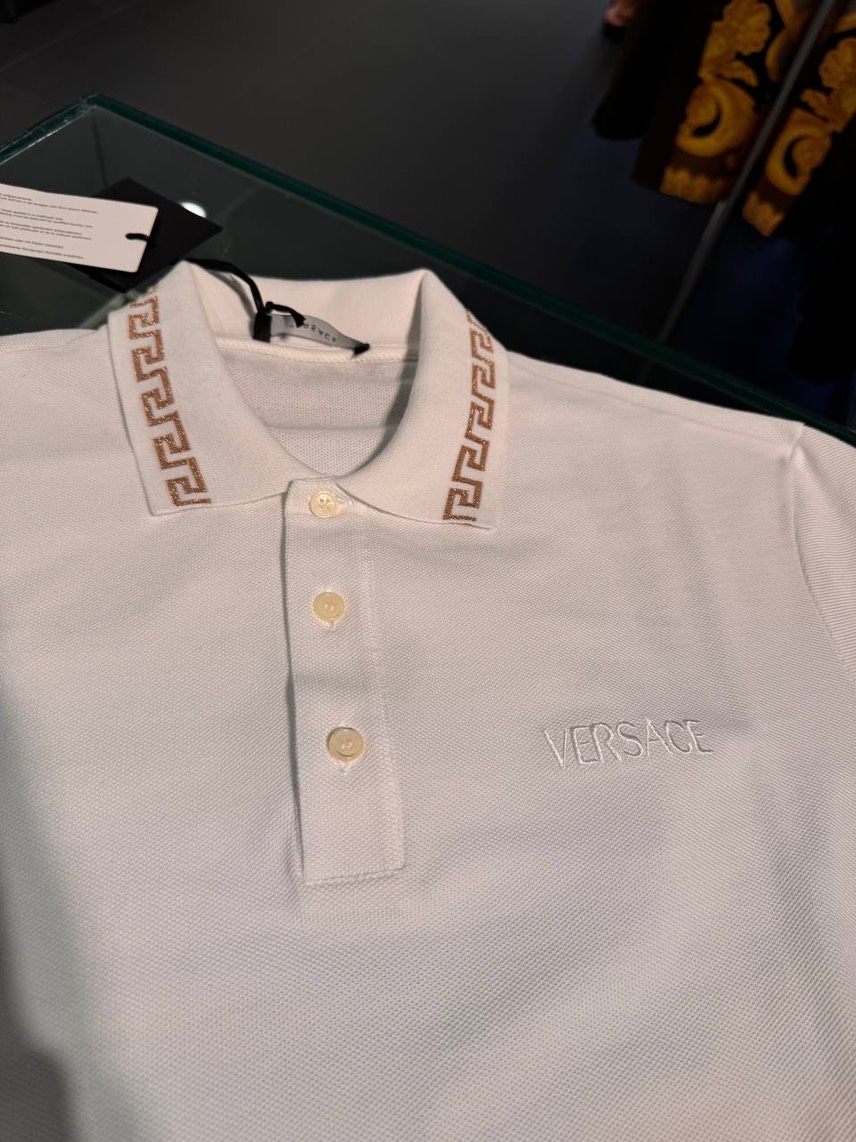 VERSACE T-shirt and Polo side view - Men's luxury Clothes