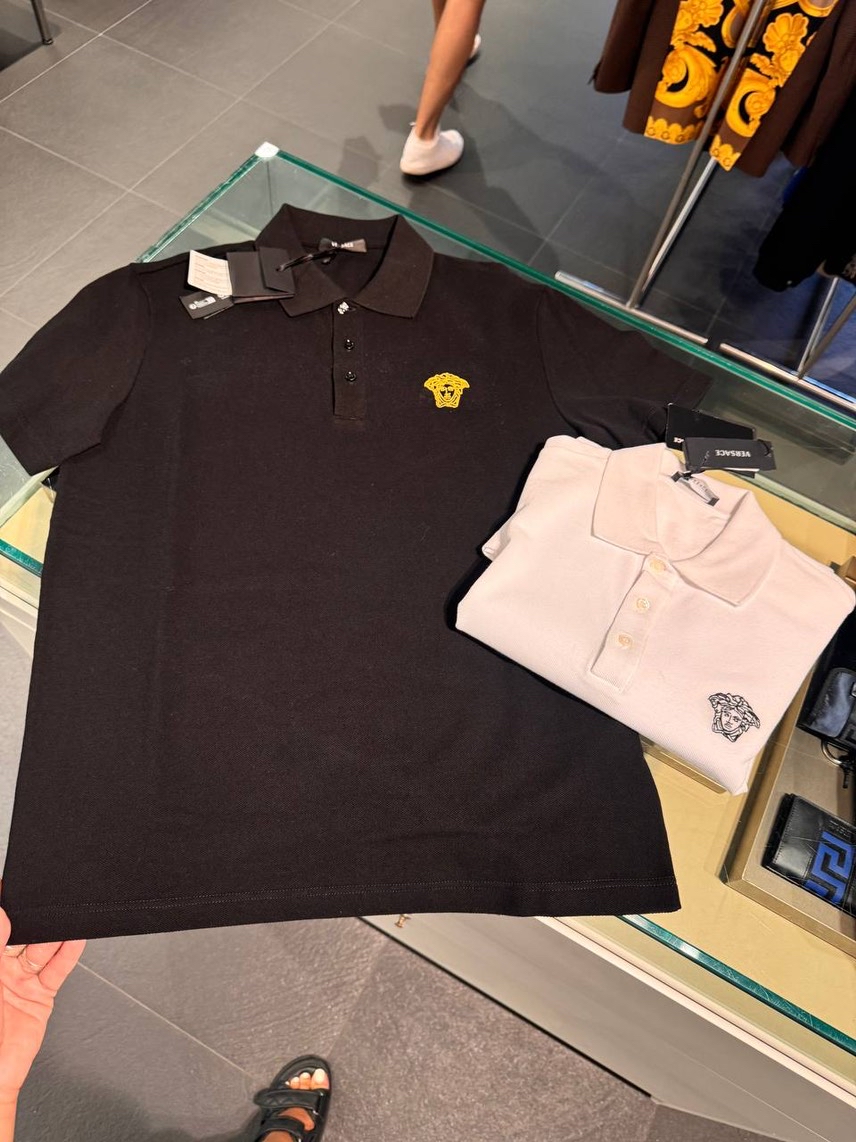 VERSACE T-shirt and Polo front view - Men's luxury Clothes