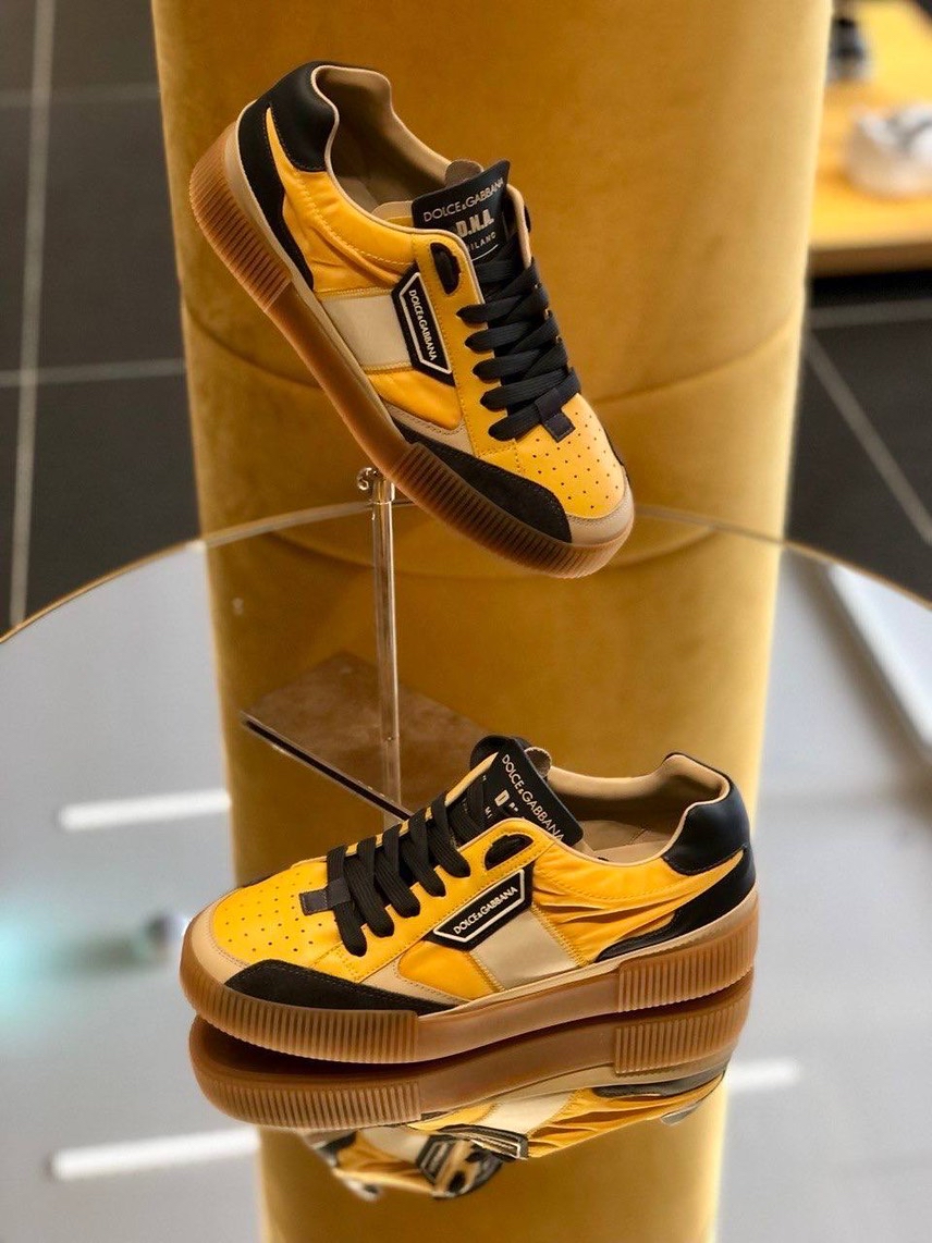 DOLCE & GABBANA Sneakers front view - Men's luxury Shoes