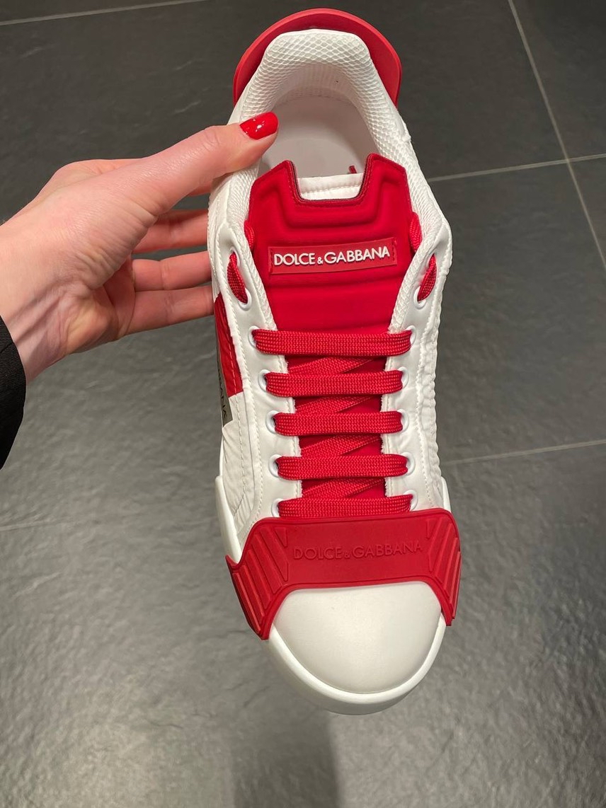 DOLCE & GABBANA Sneakers side view - Men's luxury Shoes