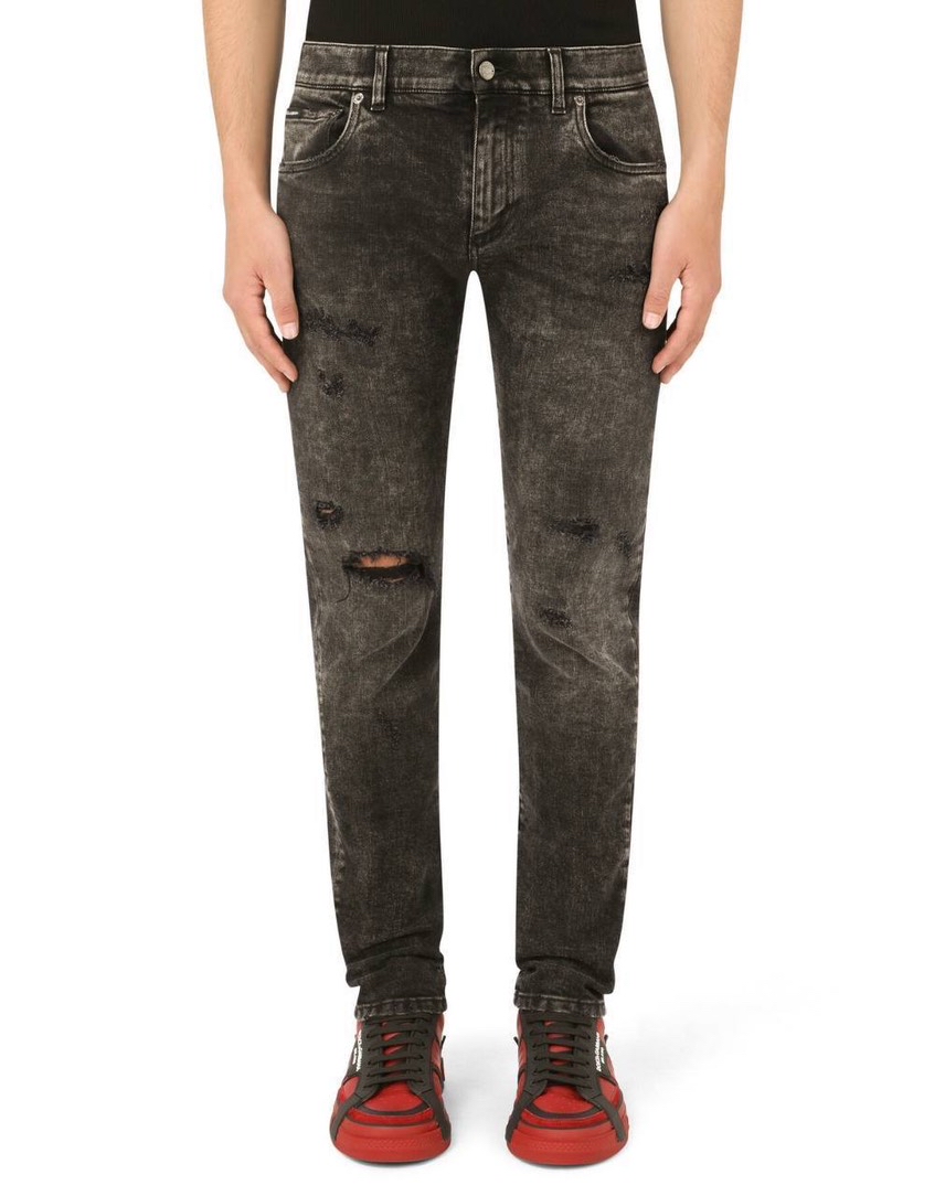 DOLCE & GABBANA Denim side view - Men's luxury Clothes