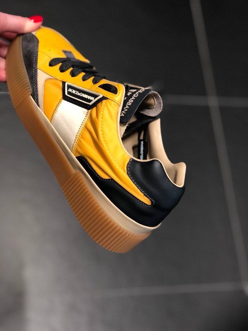 DOLCE & GABBANA Sneakers side view - Men's luxury Shoes