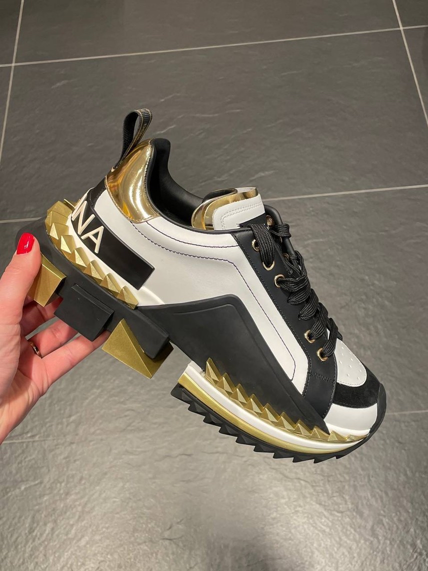 DOLCE & GABBANA Sneakers side view - Men's luxury Shoes