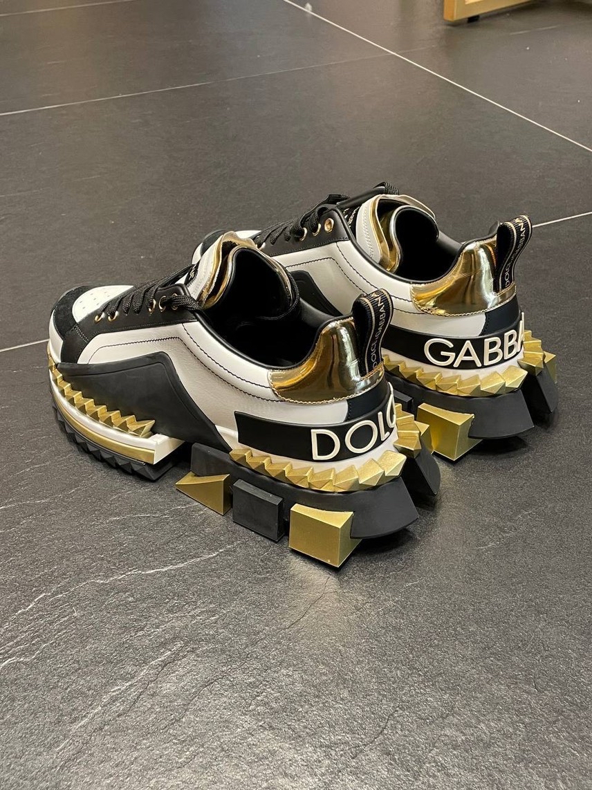 DOLCE & GABBANA Sneakers side view - Men's luxury Shoes