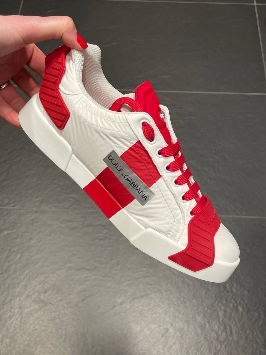 DOLCE & GABBANA Sneakers side view - Men's luxury Shoes