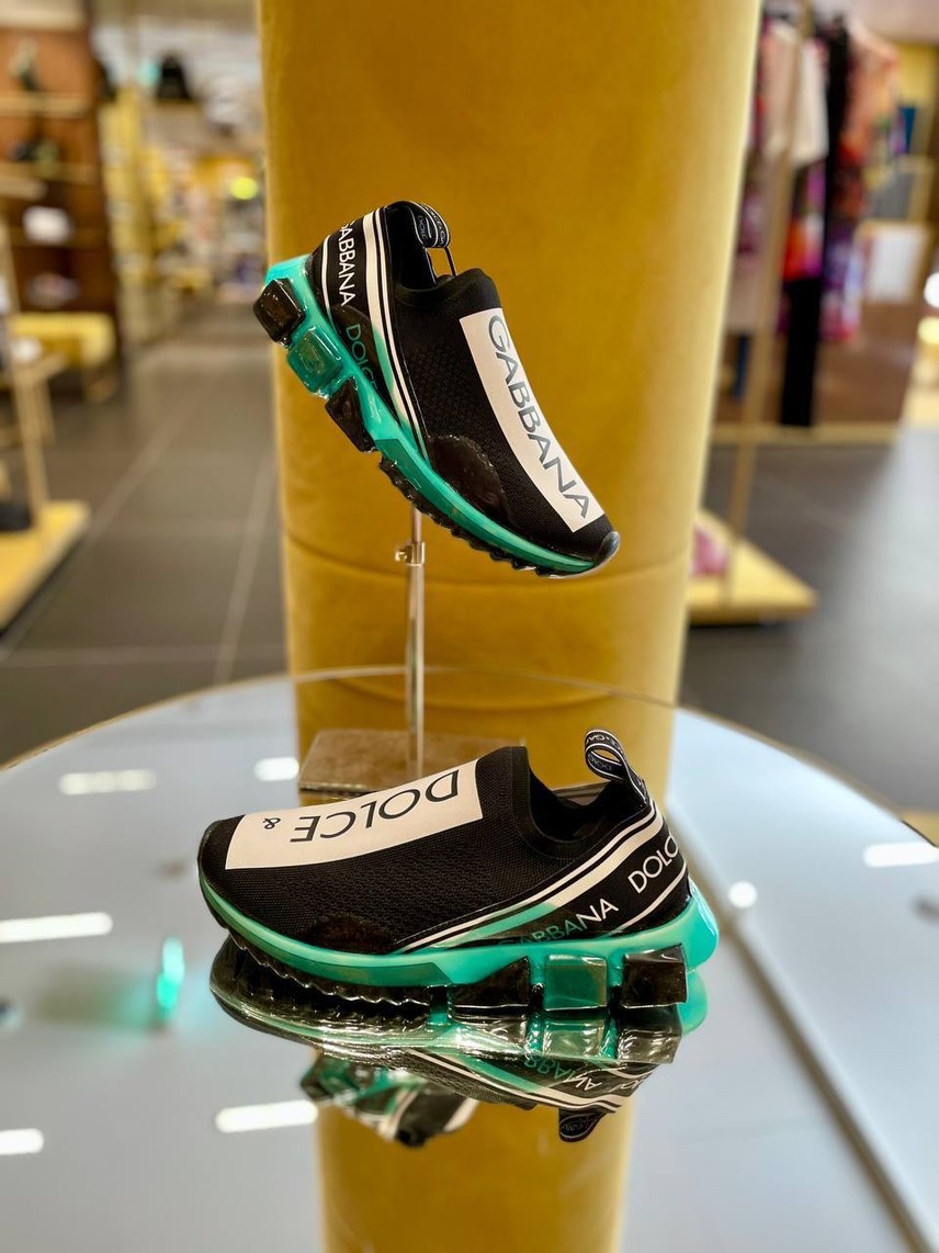 DOLCE & GABBANA Sneakers front view - Men's luxury Shoes