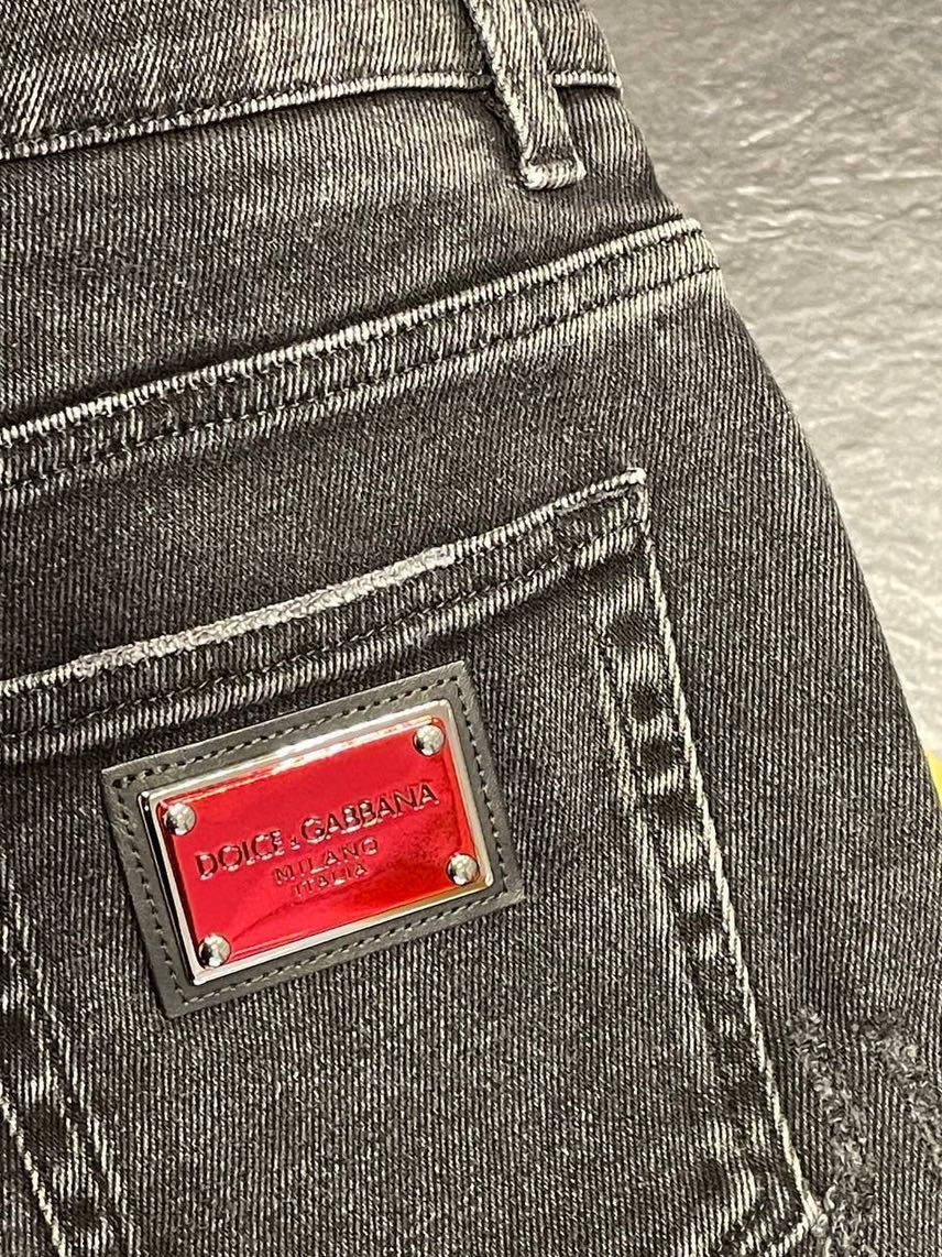 DOLCE & GABBANA Denim side view - Men's luxury Clothes