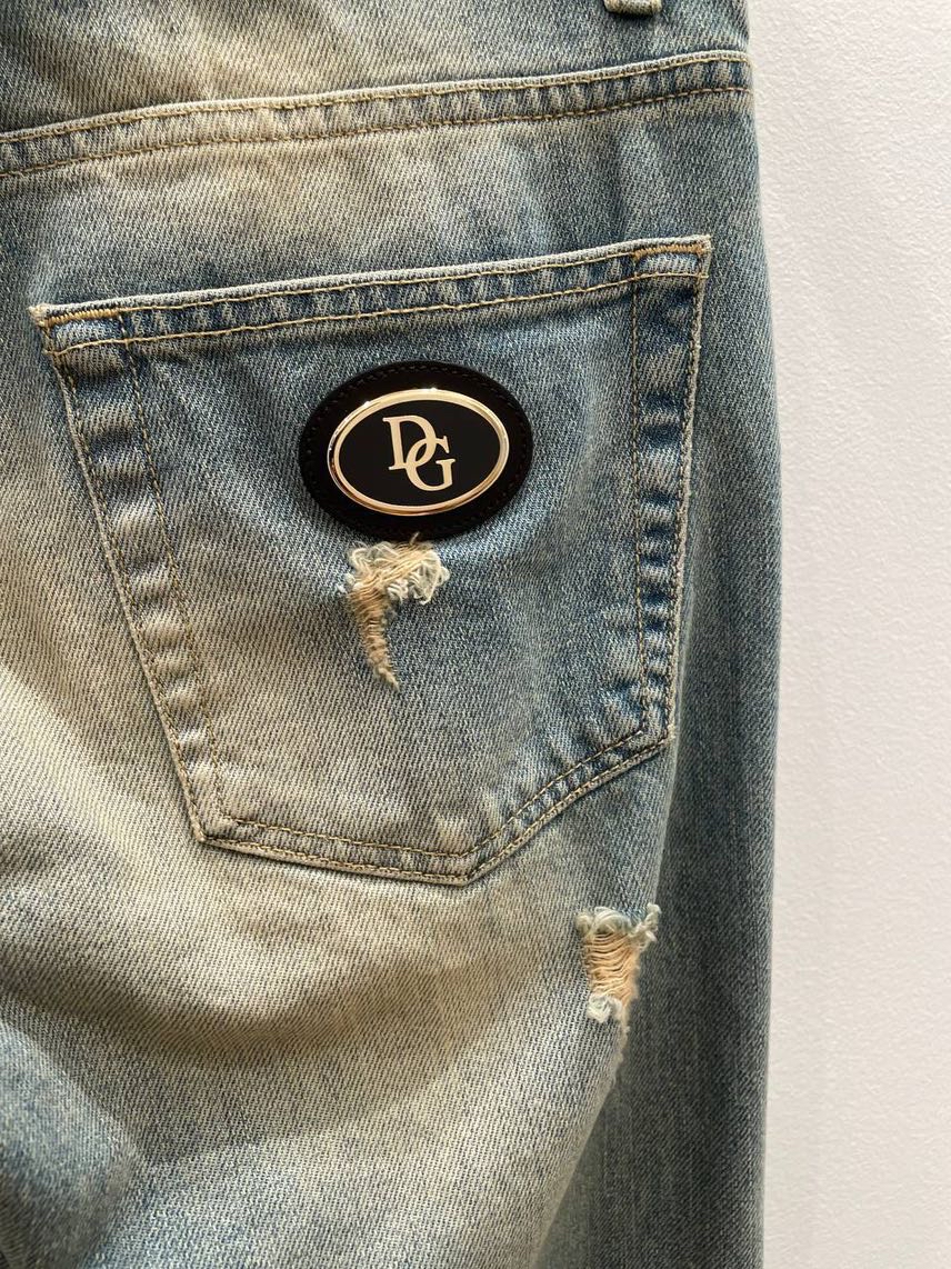 DOLCE & GABBANA Denim side view - Men's luxury Clothes