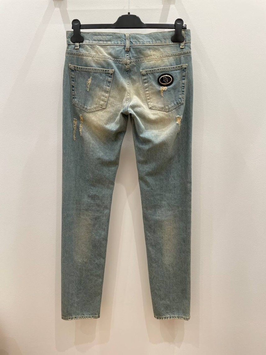 DOLCE & GABBANA Denim side view - Men's luxury Clothes