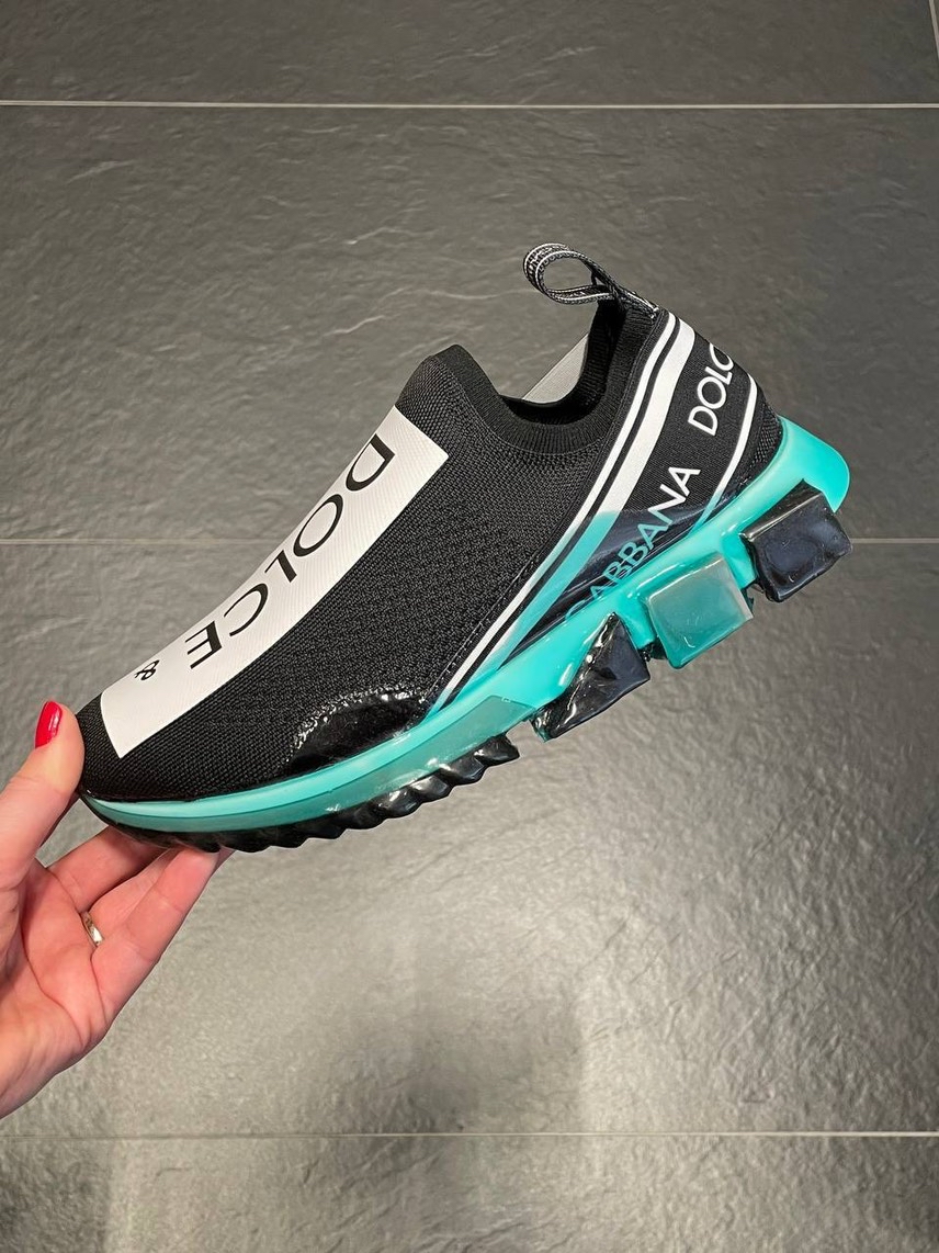 DOLCE & GABBANA Sneakers side view - Men's luxury Shoes
