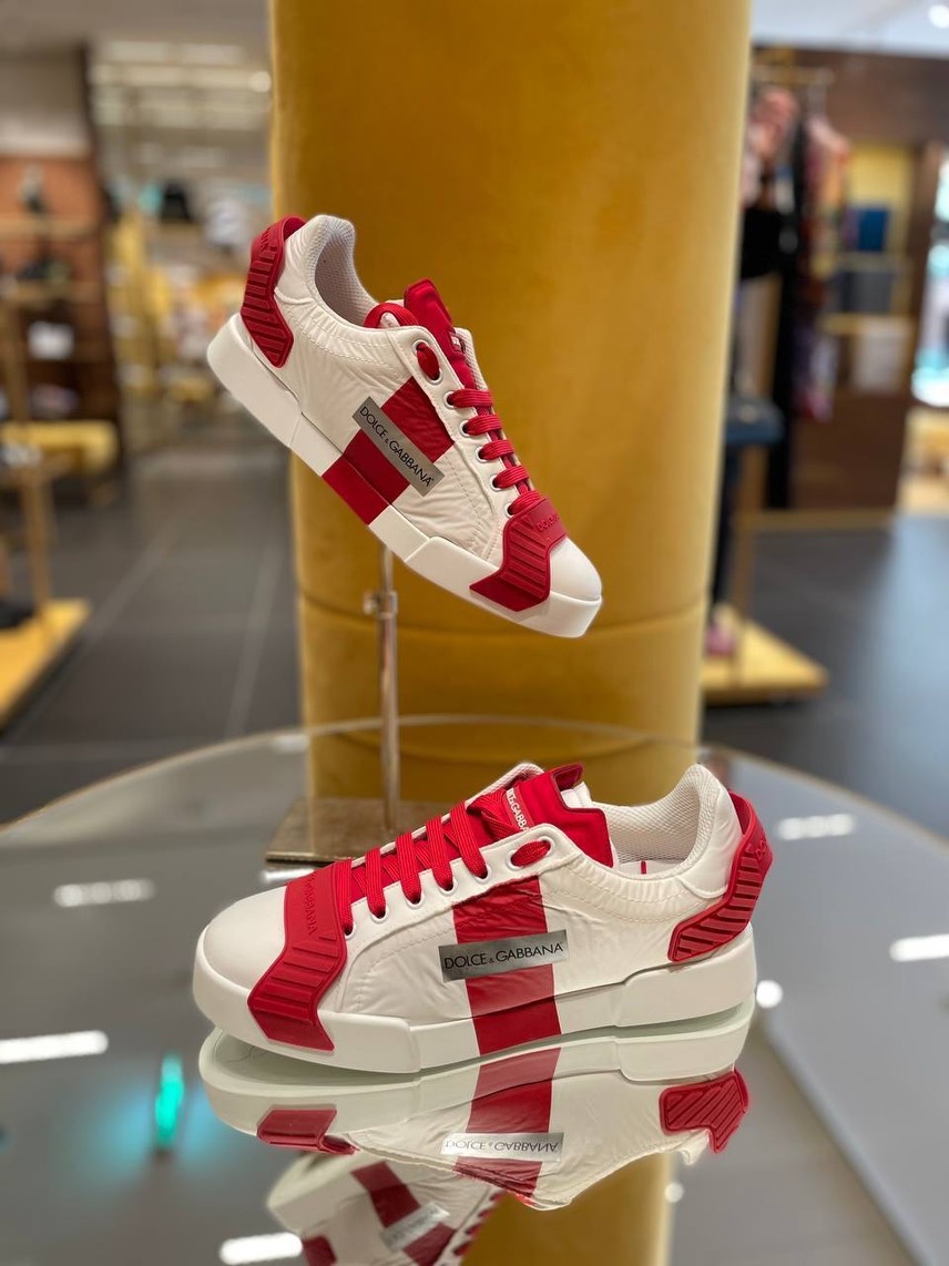 DOLCE & GABBANA Sneakers front view - Men's luxury Shoes
