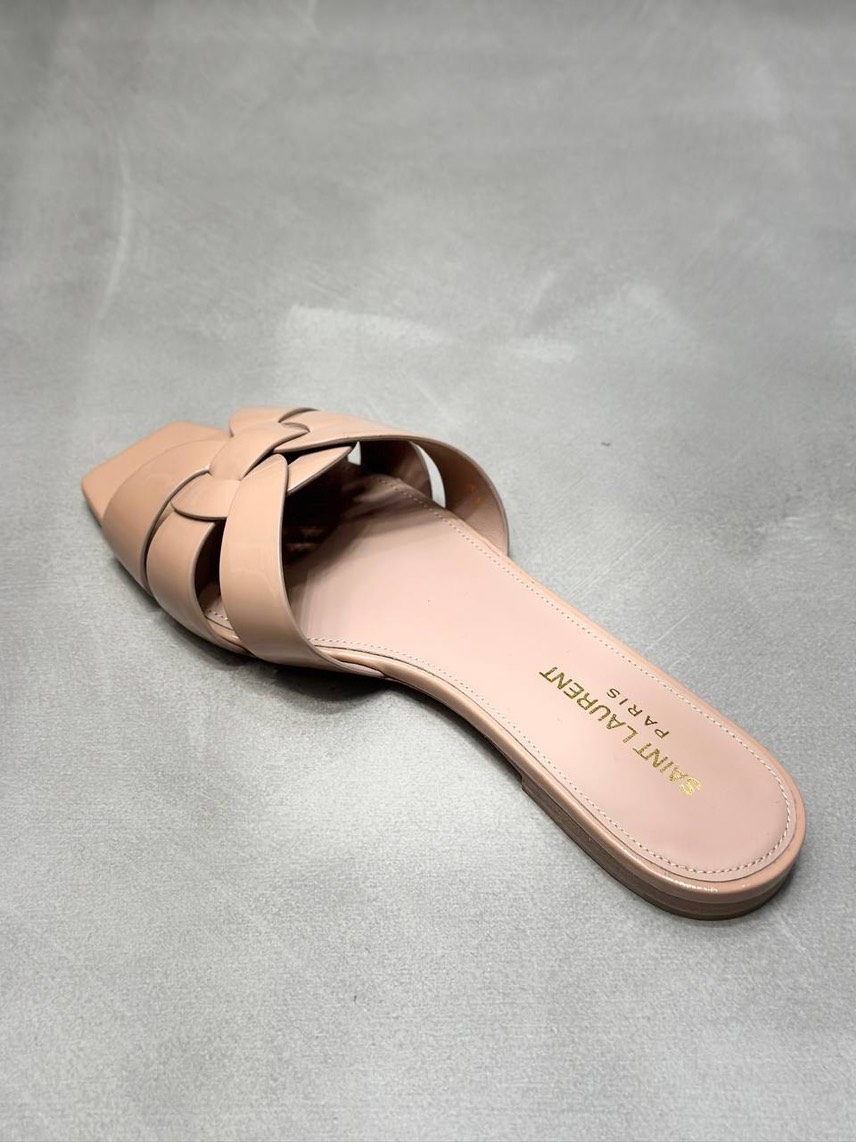 YVES SAINT LAURENT Slides side view - Women's luxury Shoes