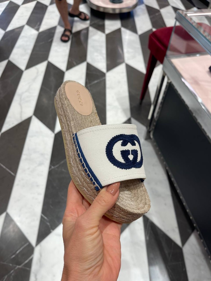 GUCCI Slides side view - Women's luxury Shoes