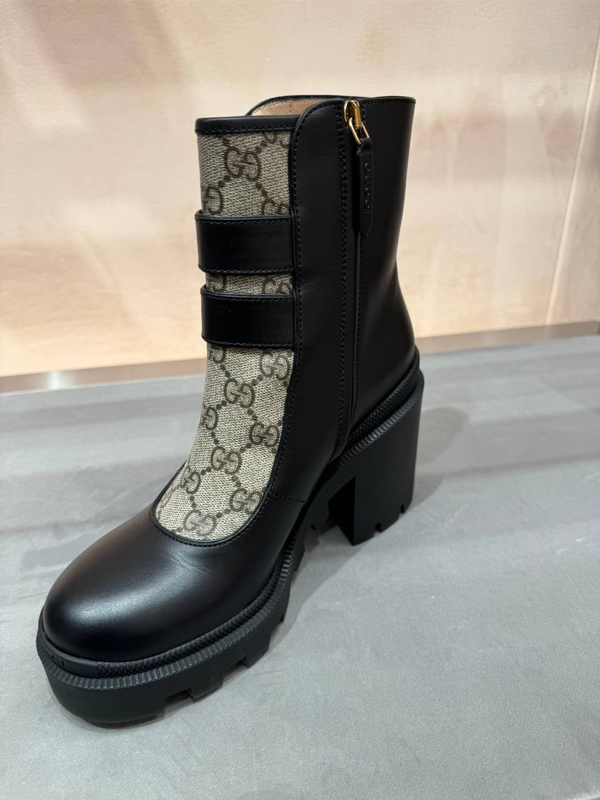 GUCCI Boots side view - Women's luxury Shoes