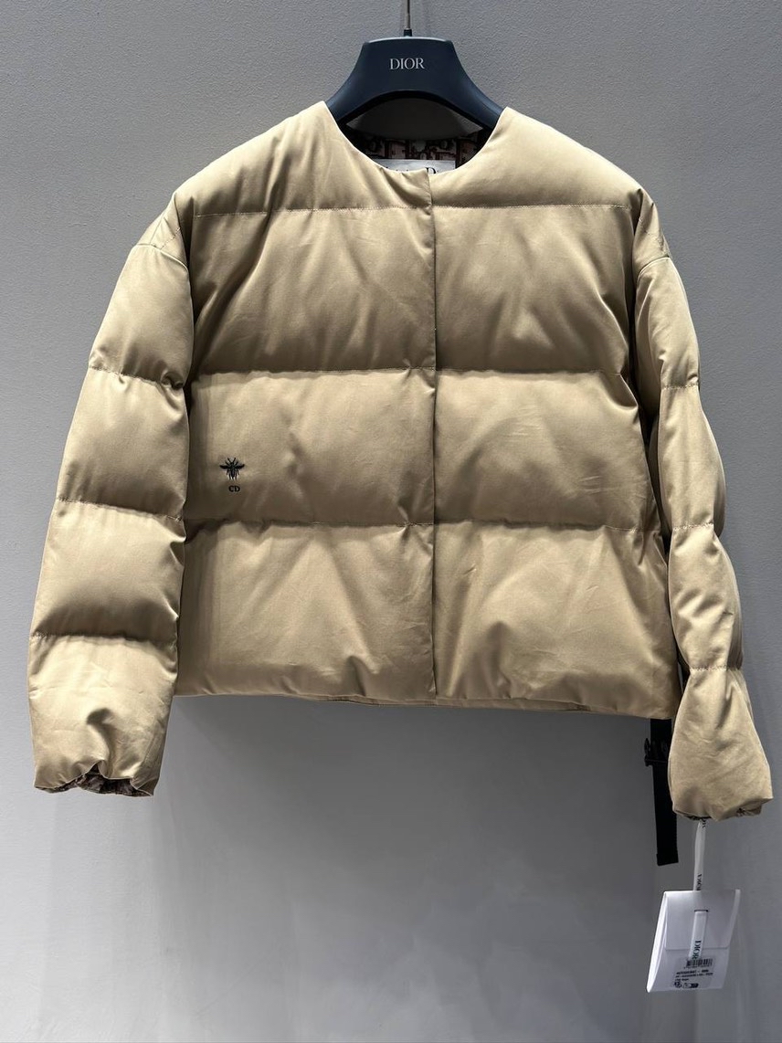 DIOR Down jacket front view - Women's luxury Clothes