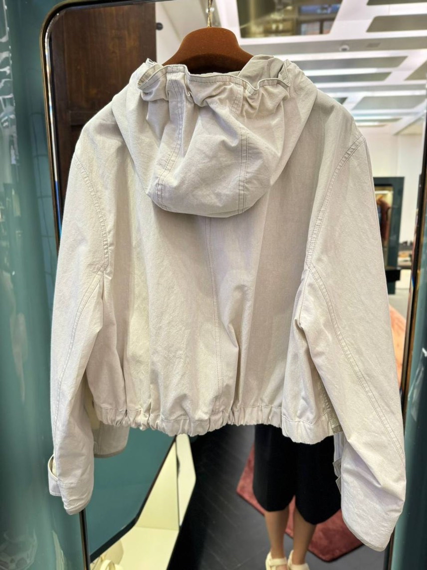 BRUNELLO CUCINELLI Jackets side view - Women's luxury Clothes
