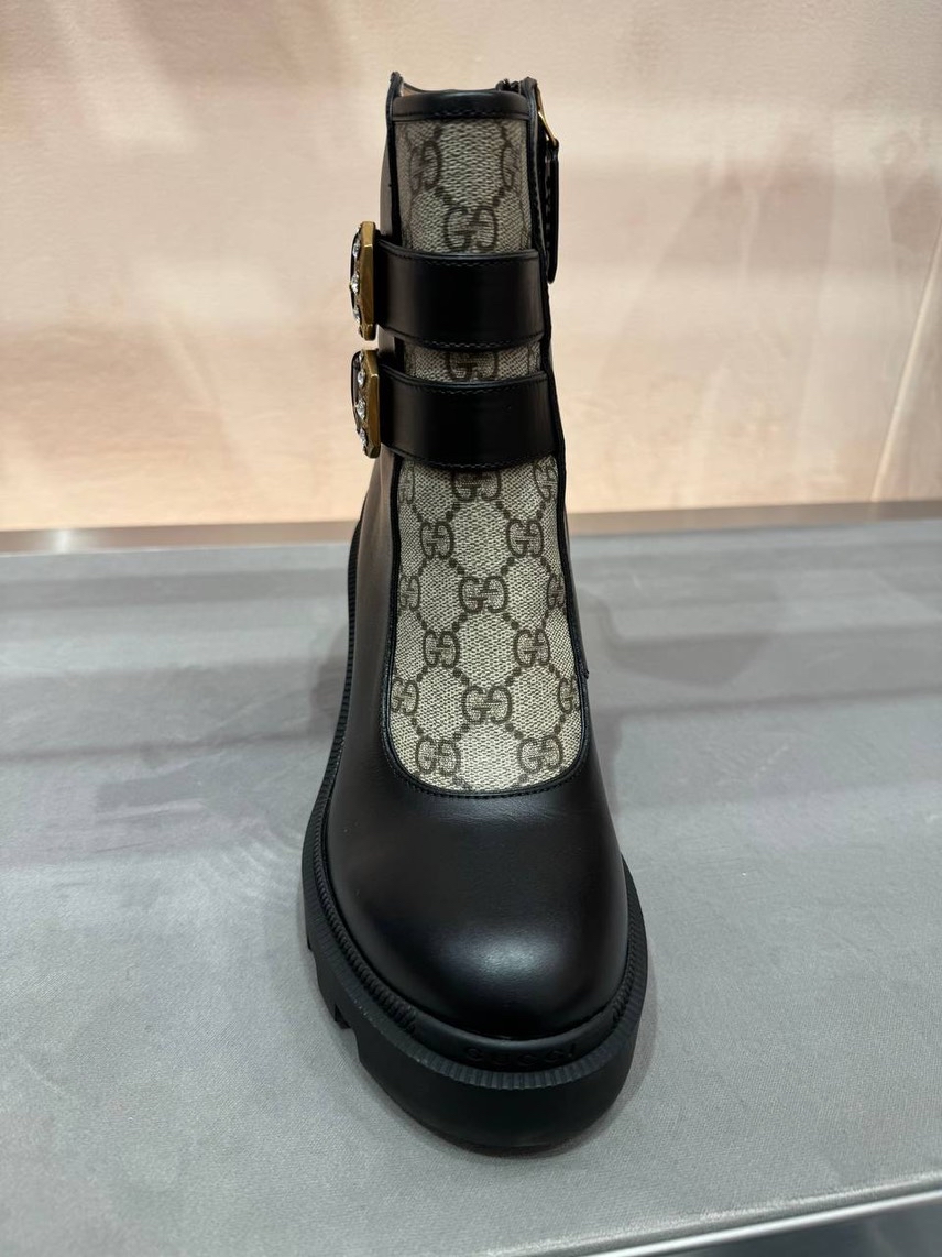 GUCCI Boots side view - Women's luxury Shoes
