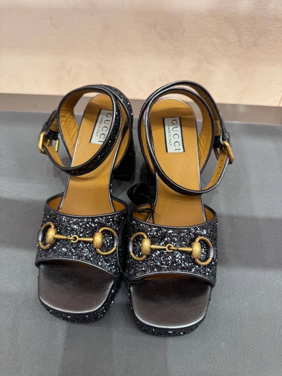 GUCCI Sandals side view - Women's luxury Shoes