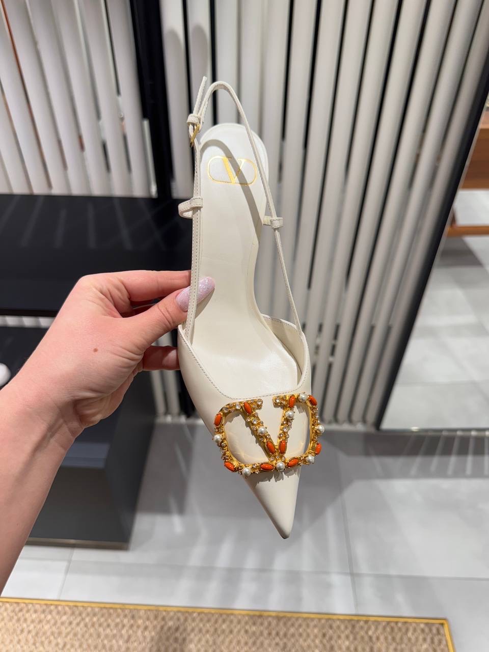 VALENTINO GARAVANI Sandals side view - Women's luxury Shoes