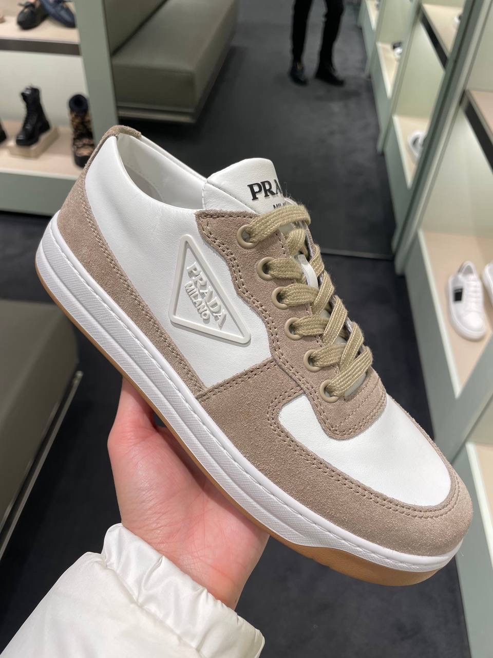 PRADA Sneakers front view - Women's luxury Shoes