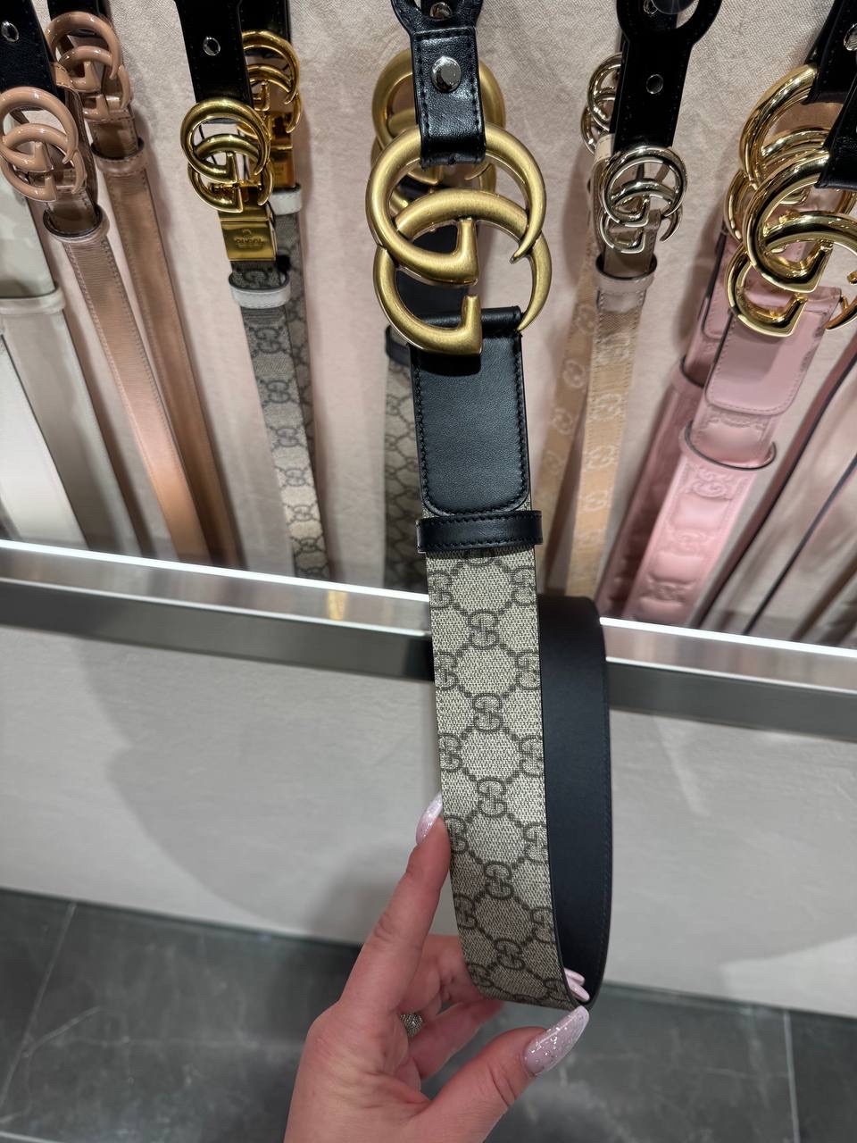 GUCCI Belts front view - Women's luxury Accessories