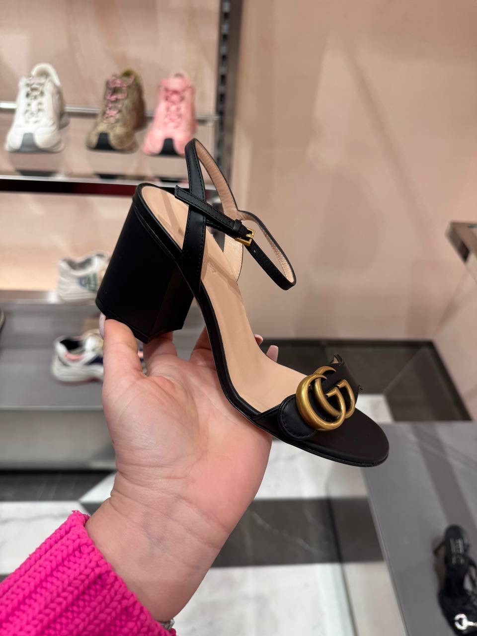 GUCCI Sandals front view - Women's luxury Shoes