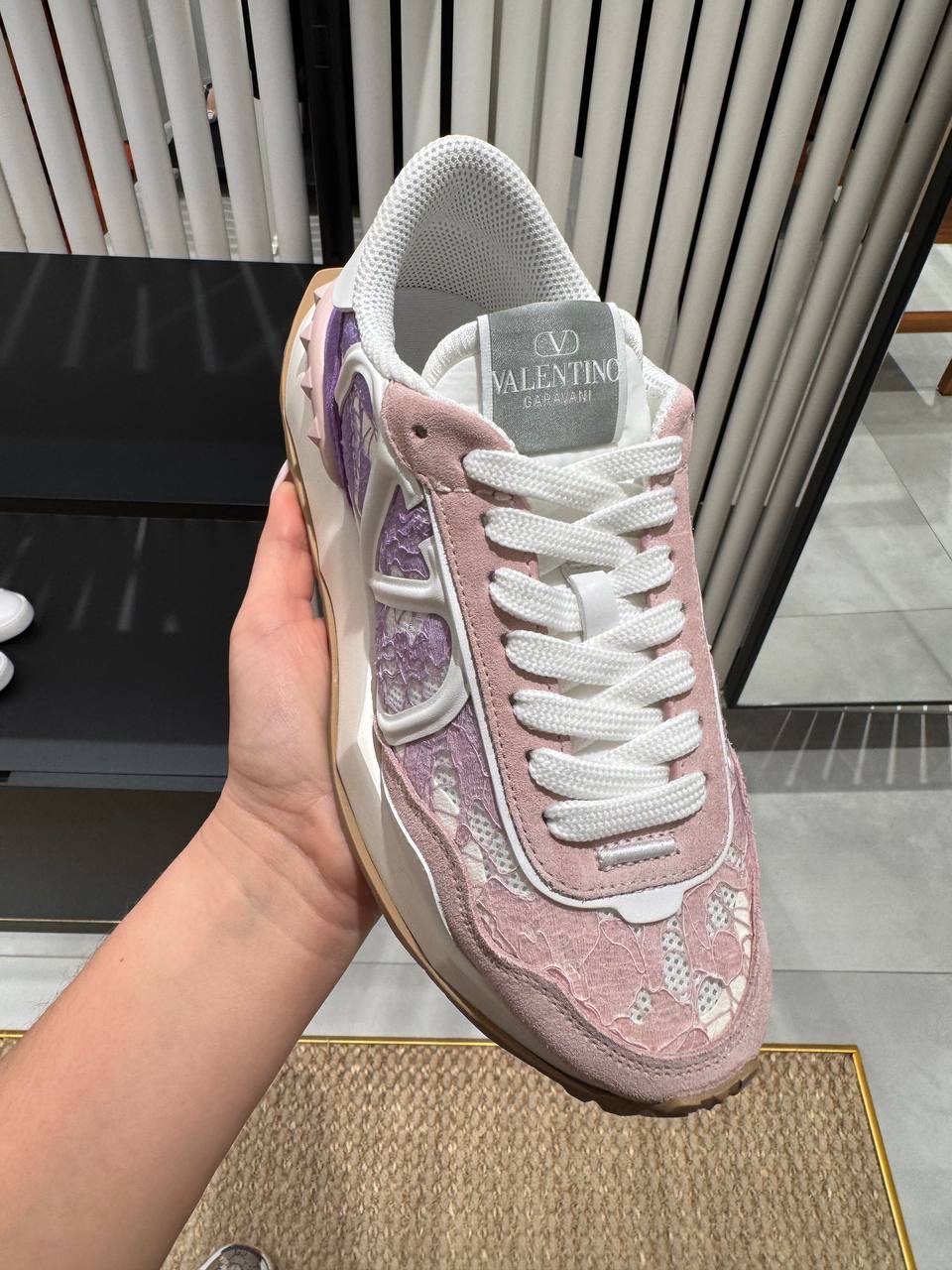 VALENTINO GARAVANI Sneakers side view - Women's luxury Shoes