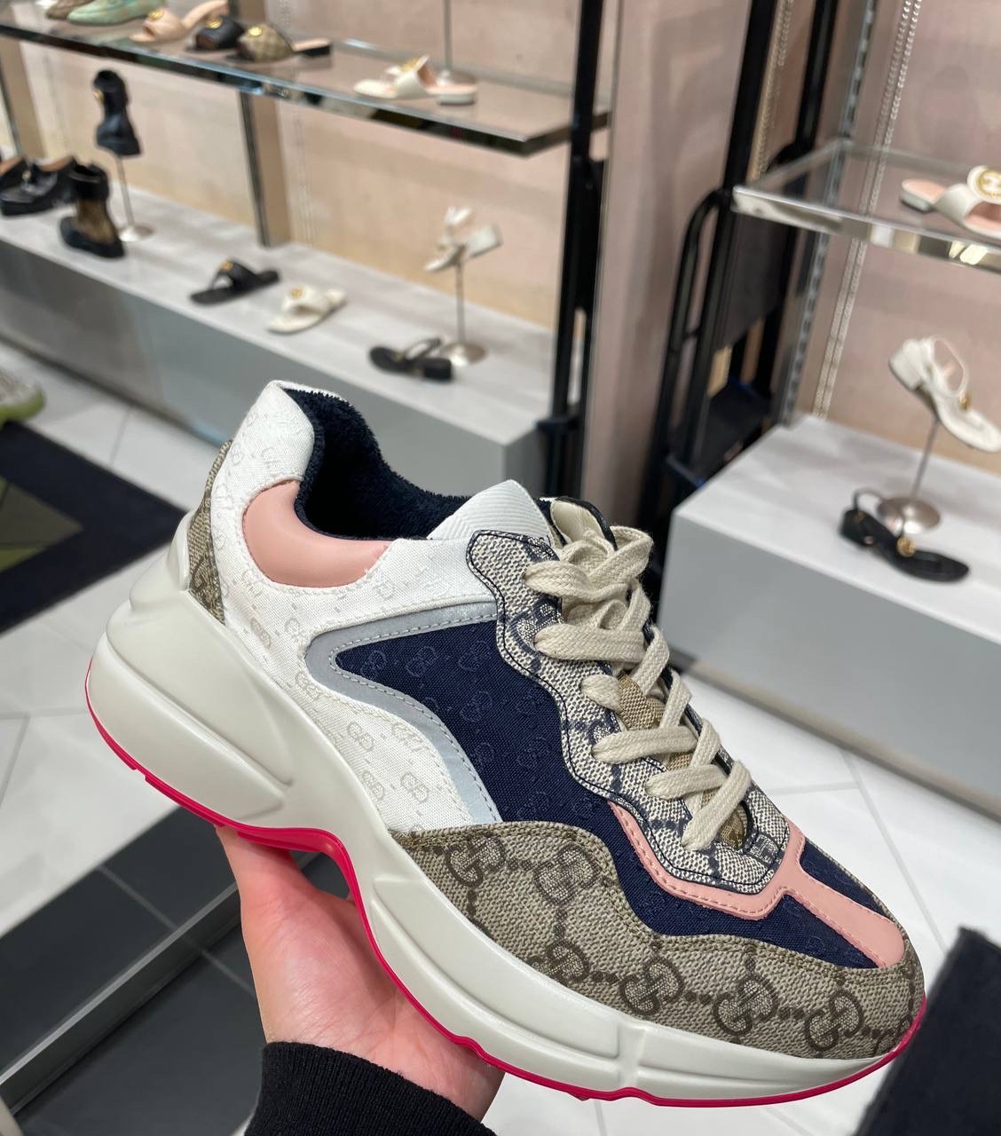 GUCCI Sneakers front view - Women's luxury Shoes