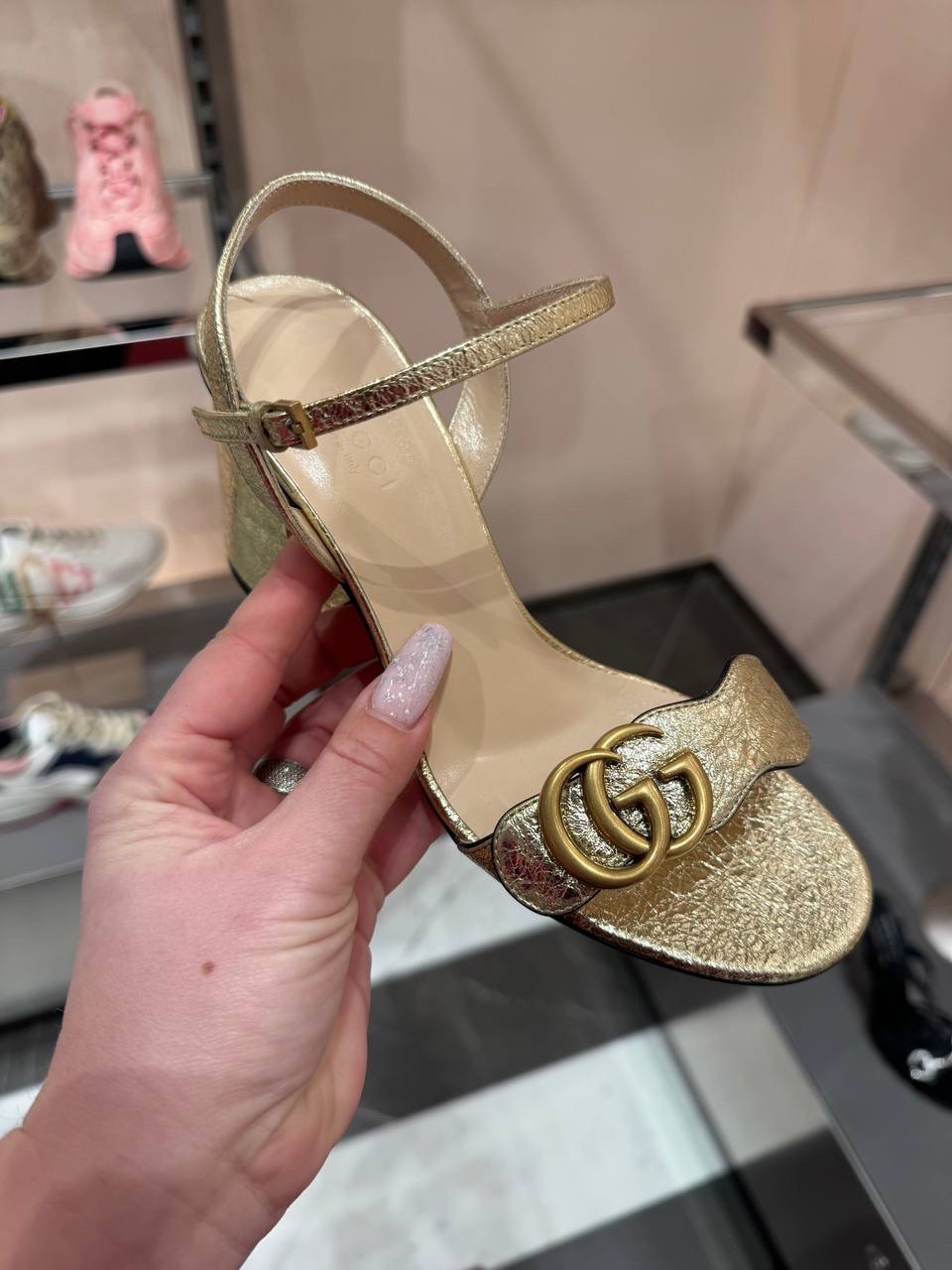 GUCCI Sandals front view - Women's luxury Shoes