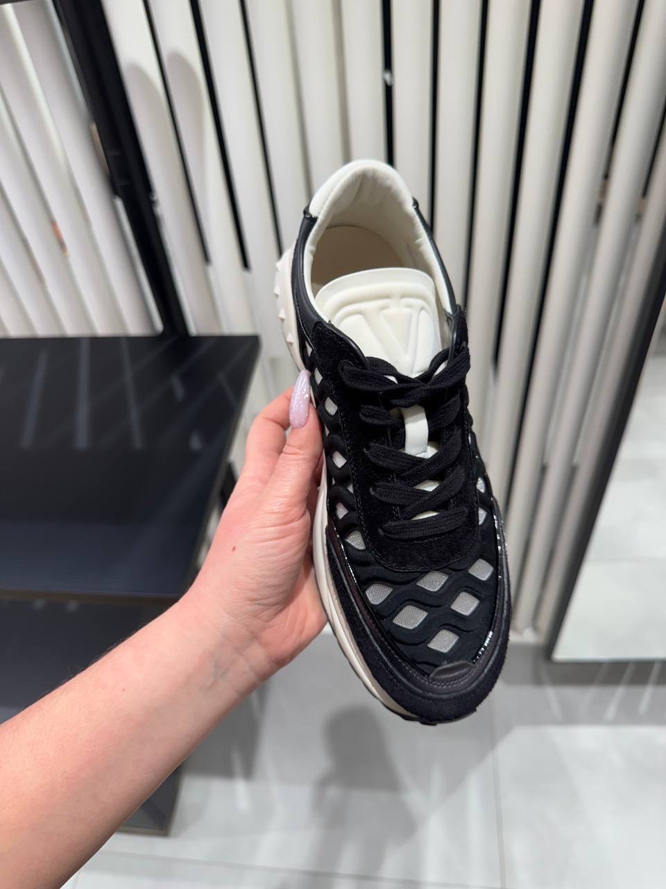 VALENTINO GARAVANI Sneakers side view - Women's luxury Shoes