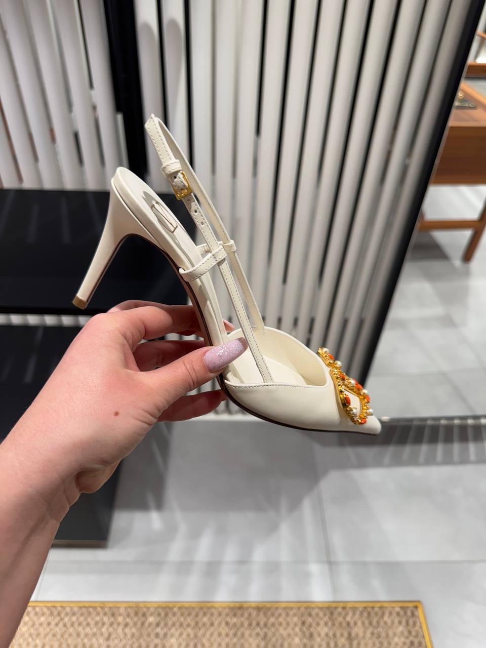 VALENTINO GARAVANI Sandals side view - Women's luxury Shoes