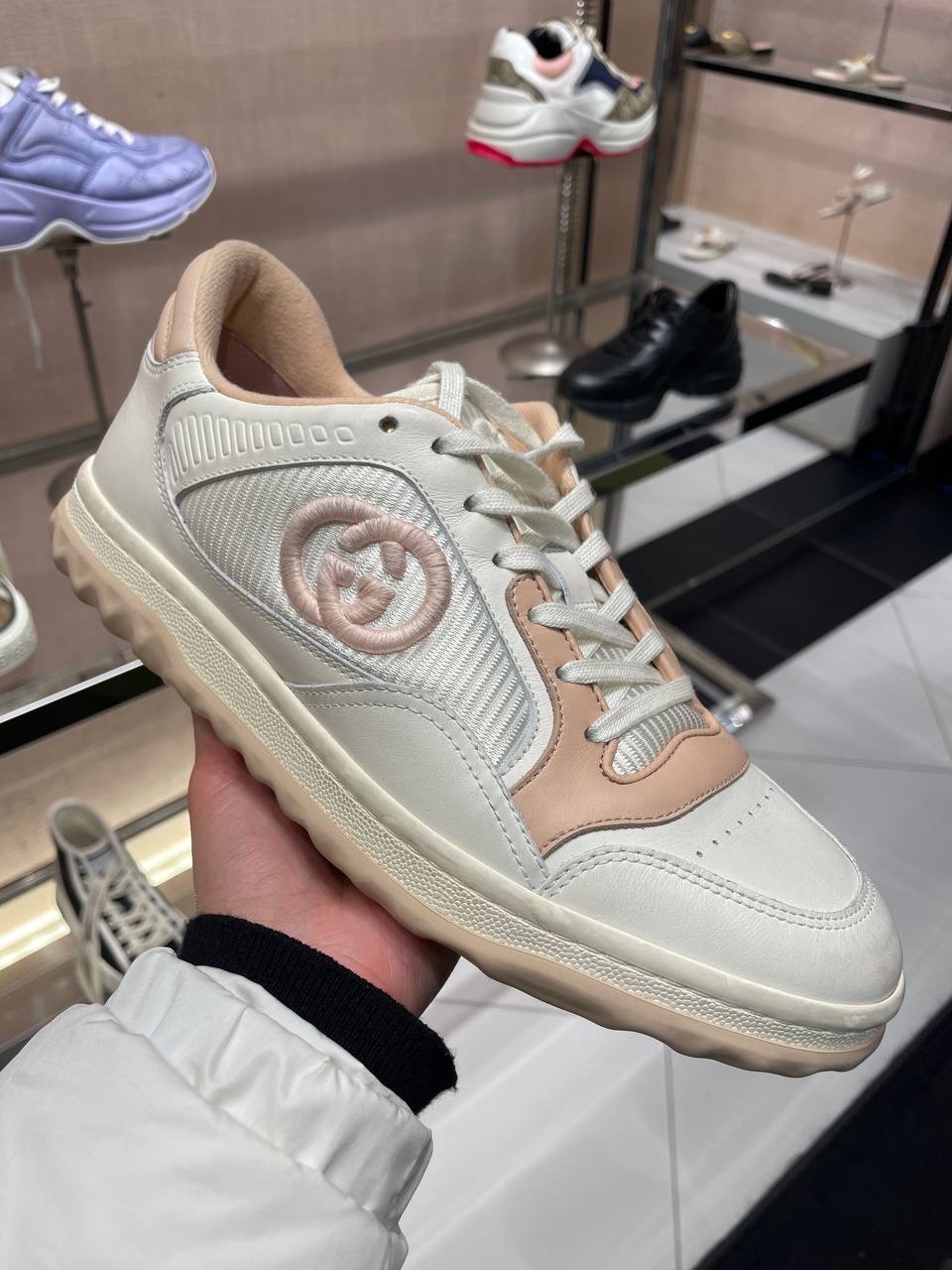 GUCCI Sneakers side view - Women's luxury Shoes