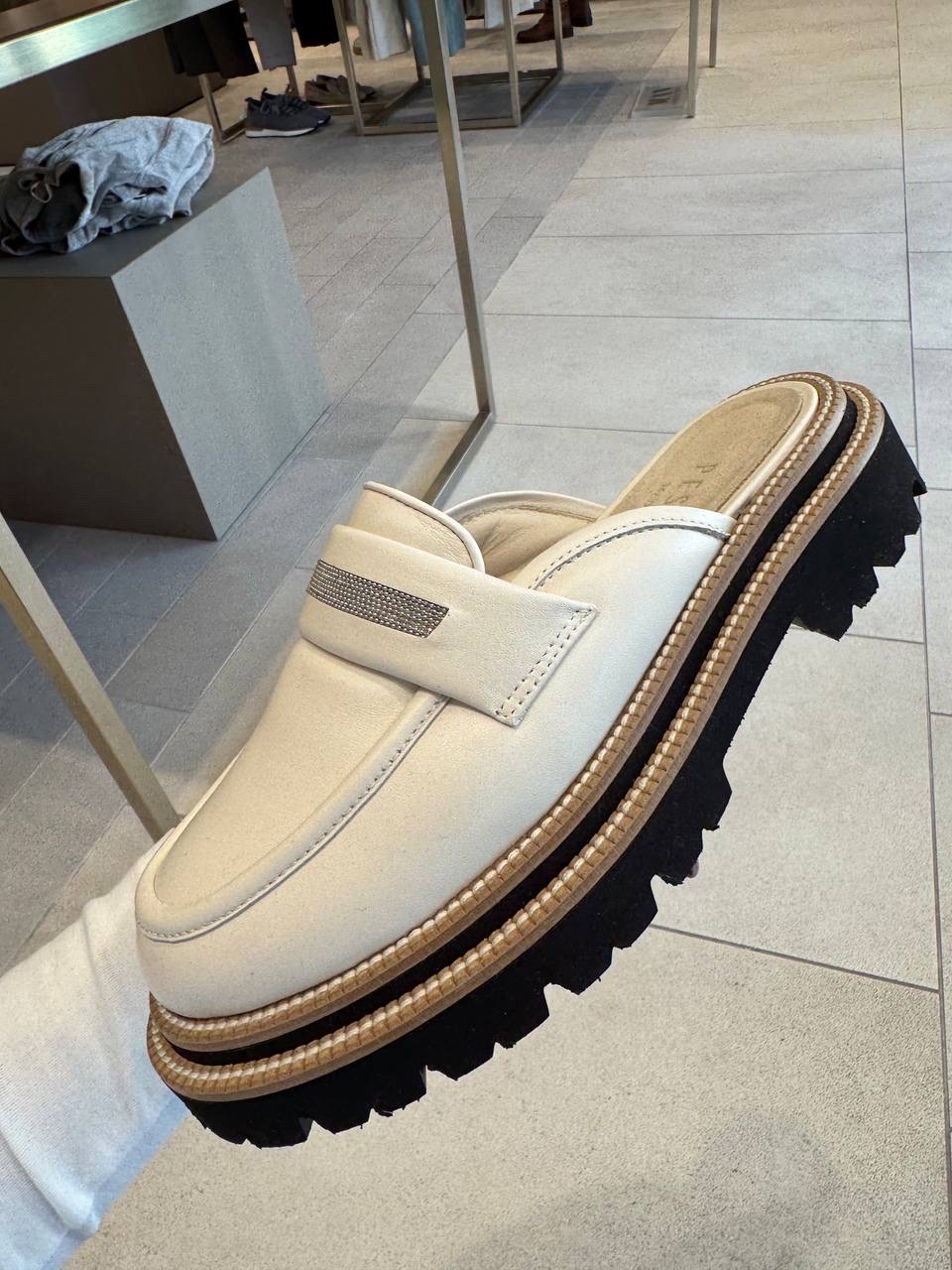 PESERICO Mules front view - Women's luxury Shoes