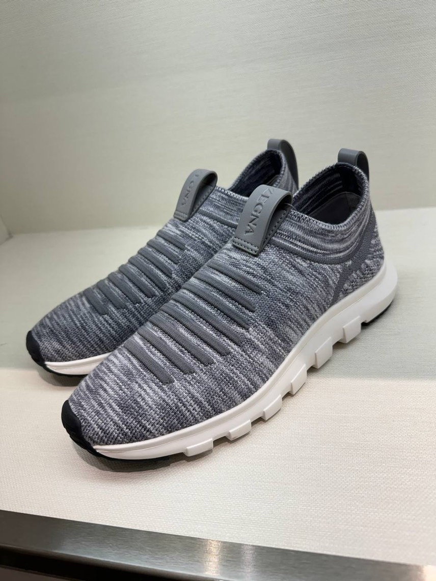 ERMENEGILDO ZEGNA Sneakers front view - Men's luxury Shoes