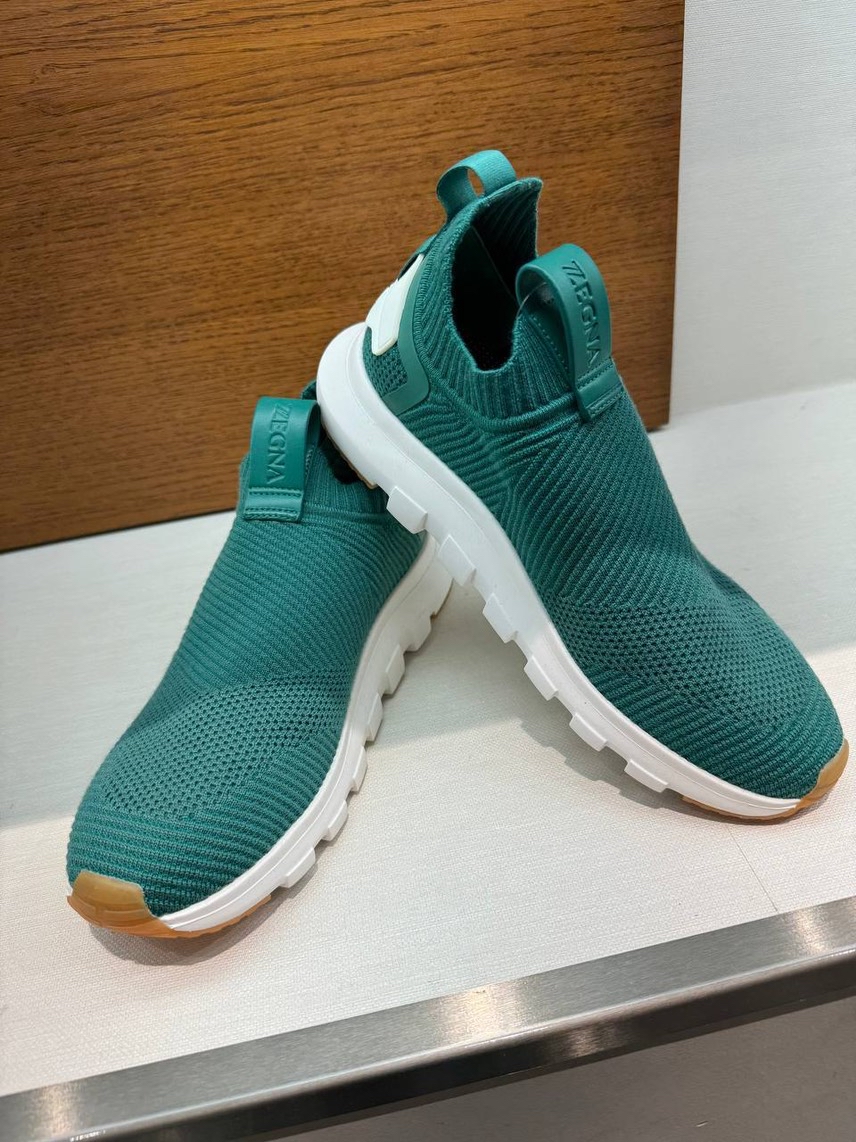 ERMENEGILDO ZEGNA Sneakers front view - Men's luxury Shoes
