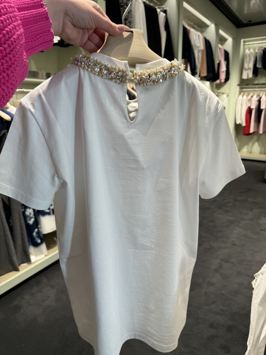 MIU MIU T-shirt and Polo side view - Women's luxury Clothes