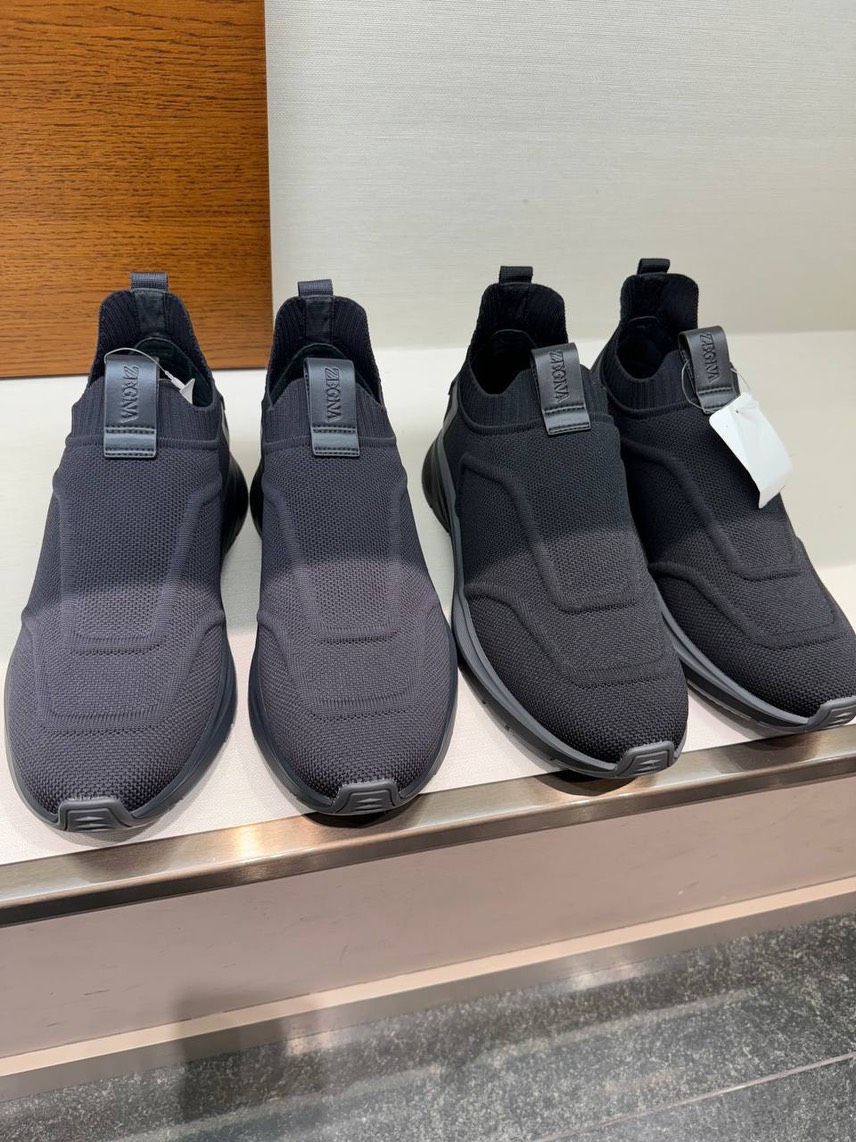 ERMENEGILDO ZEGNA Sneakers side view - Men's luxury Shoes