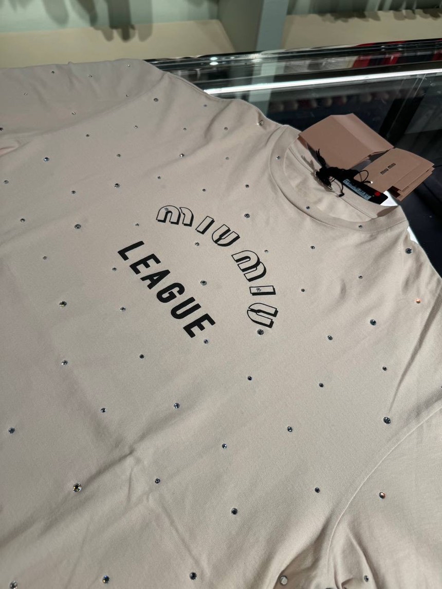 MIU MIU T-shirt and Polo side view - Women's luxury Clothes